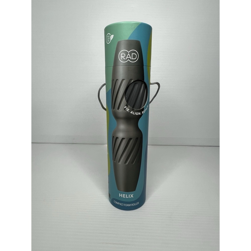 RAD Helix Compact Foam Roller For Back Hips Neck Shins Brand New